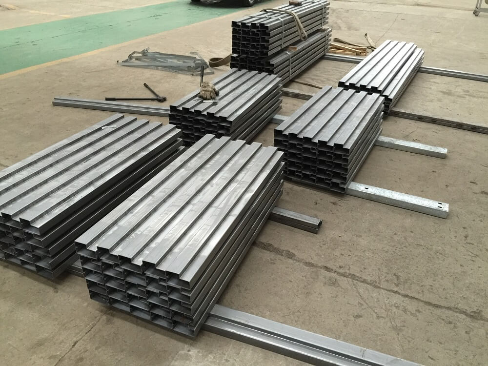 Pallet Rack Step Beams Forming Machine